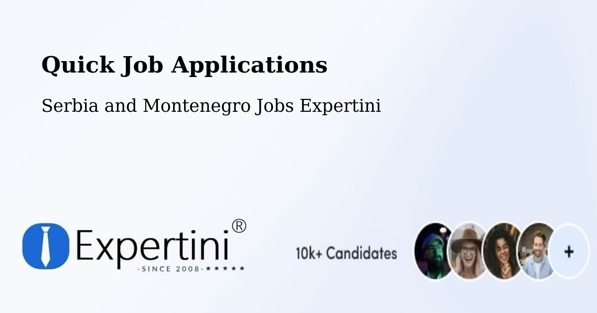 Quick Apply Feature – Rosthern - Serbia and Montenegro Jobs Expertini